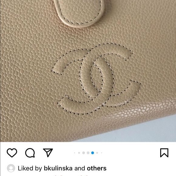 Chanel Nude caviar cc Snap Wallet authentic - Picture 8 of 13